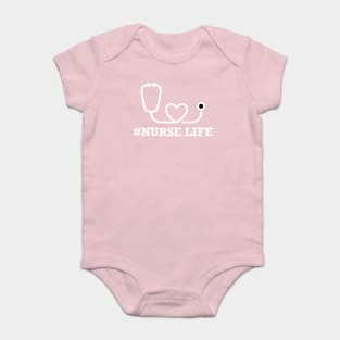 Nurse Life large Baby Bodysuit